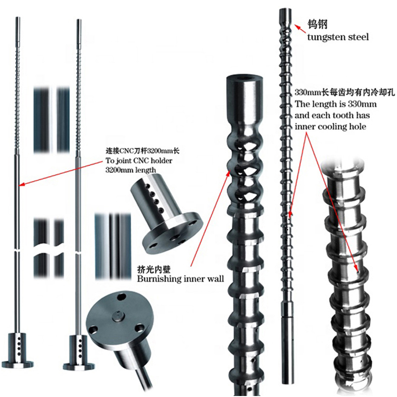 rifling broaching tools,Super wear-resistant Stator Broach,Rifling machine